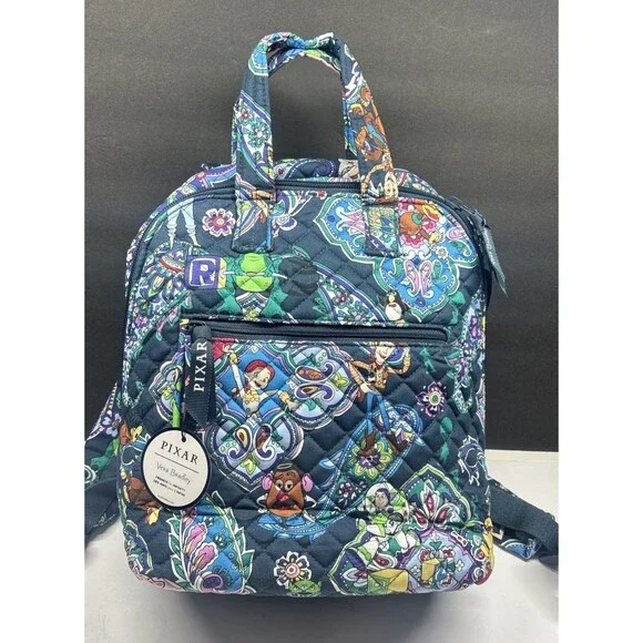 Vera Bradley Andy\'s Room mini totepack New Vera Bradley Mini Totepack Backpack Bag Disney Pixar Toy  main image 3